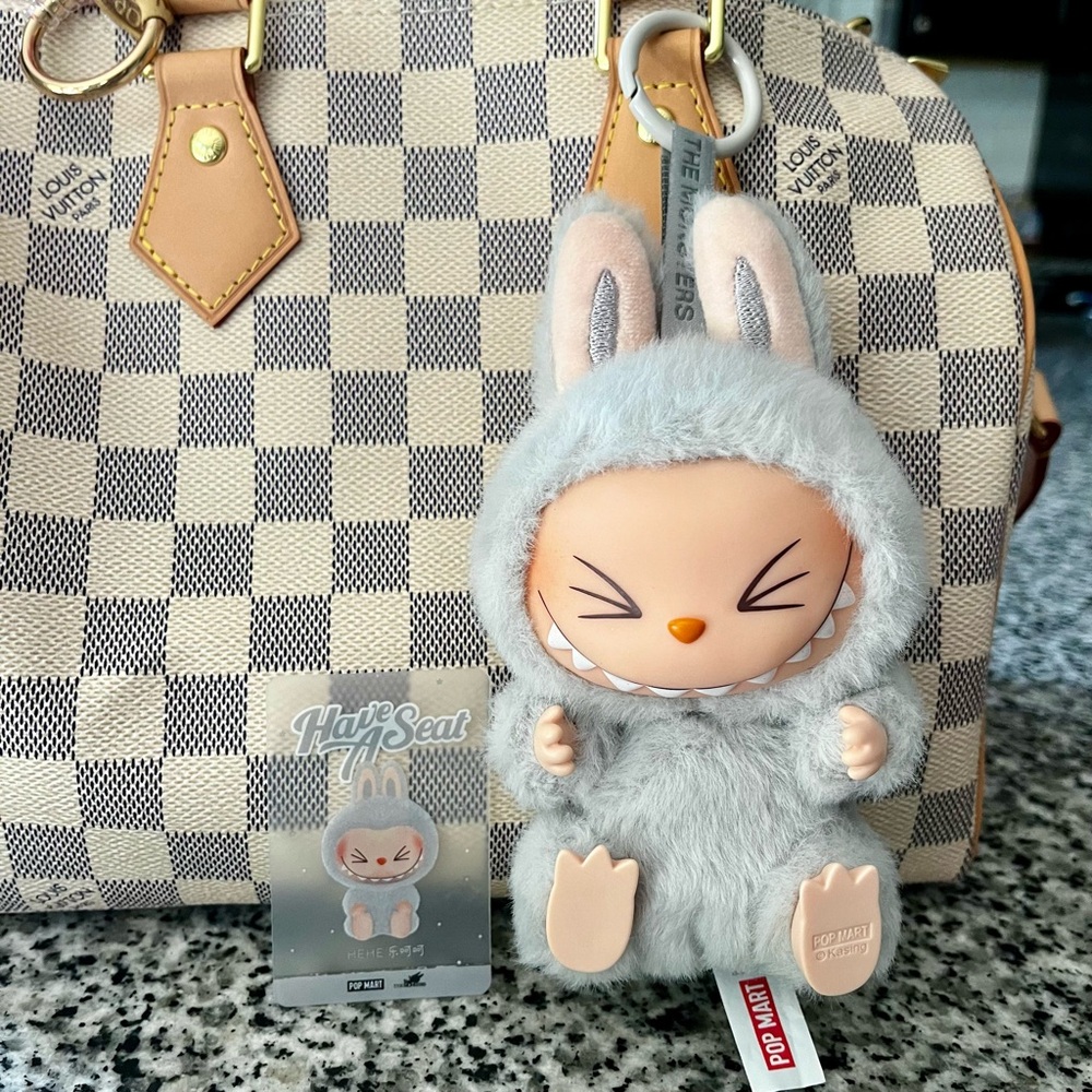 Labubu Have A Seat Hehe Direct from Pop Mart Authentic the Monsters EUC bagcharm